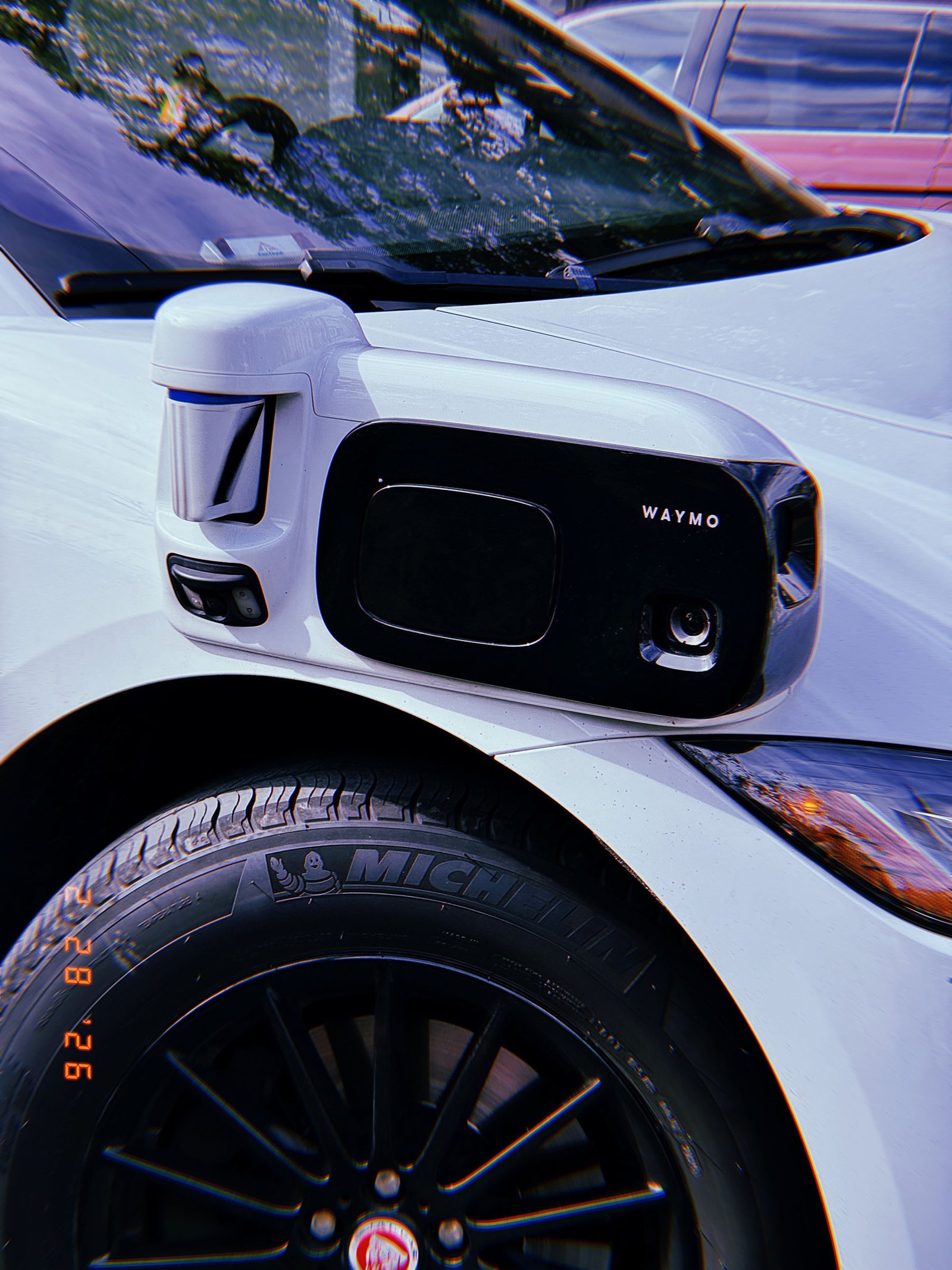 vehicle-mounted sensor and camera module on autonomous car with integrated lidar and vision system