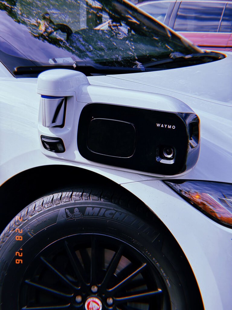 vehicle-mounted sensor and camera module on autonomous car with integrated lidar and vision system